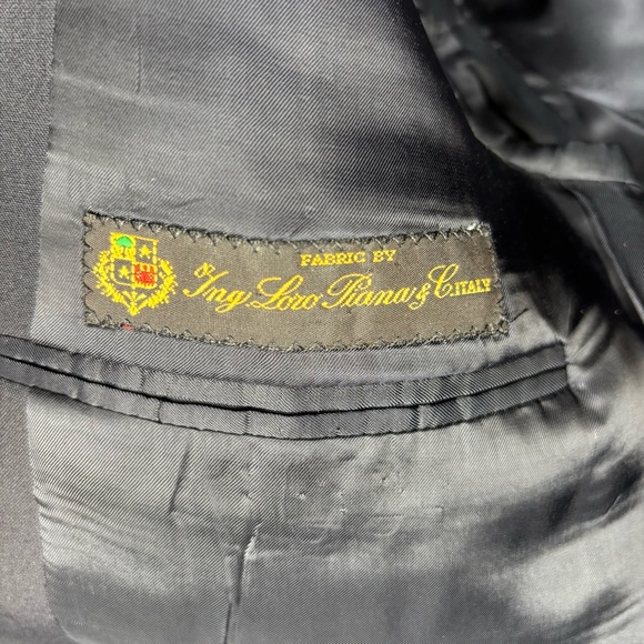 Vintage Brooks Brothers 100% wool blazer with gold buttons Loro Piana - Picture 7 of 13